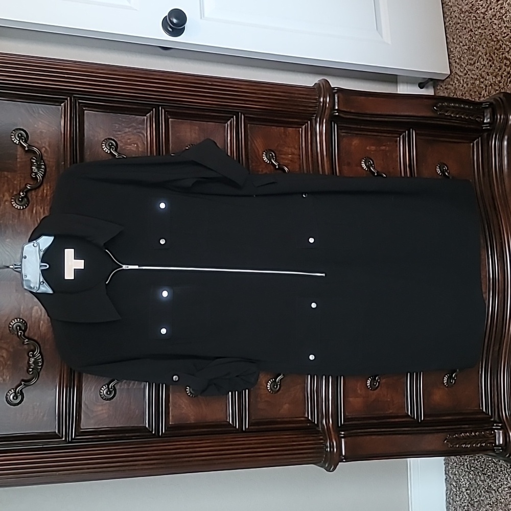 Michael Kors front zip classy dress, size 1X